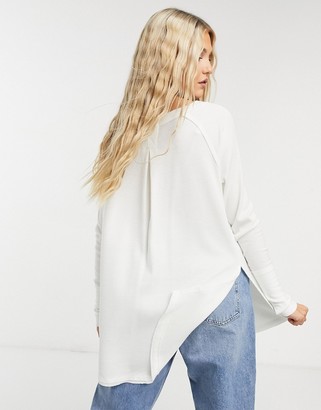 We The Free by Free People snowy long-sleeved thermal top
