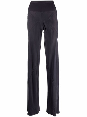 Rick Owens Phlegethon bias-cut trousers