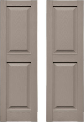 Builders Edge Builders Edge, TailorMade Panels, Raised Panel Shutters, w/Shutter-Loks