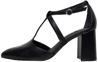 Aquah Black Heeled Shoes