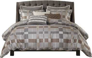 JINXUNDA Luxurious Oversized 9-piece Bedding Sets Polyester Jacquard Contemporary Style For Home Comfort