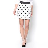 Thumbnail for your product : La Redoute MADEMOISELLE R Stretch Poplin Polka Dot Skirt with Elasticated Waist
