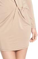 Thumbnail for your product : Everly Knotted Long Sleeve Body-Con Dress