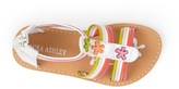 Thumbnail for your product : Laura Ashley Multi Strap Sandal (Walker & Toddler)