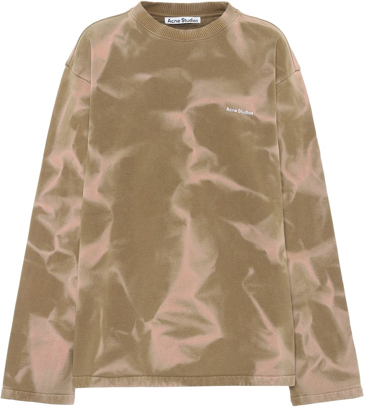 acne studios tie dye sweatshirt