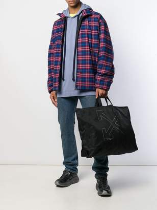Off-White Off White unfinished arrows tote