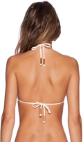 Thumbnail for your product : Eberjey Solid Waverly Bikini Top