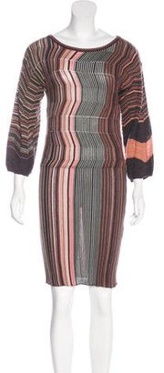 M Missoni Stripes Knit Dress