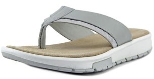 Calvin Klein Palmiro Men Open Toe Leather Flip Flop Sandal.