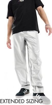 Rave Outfit Mens Rave Pants, Burning Man Leggings, Rainbow Sequin