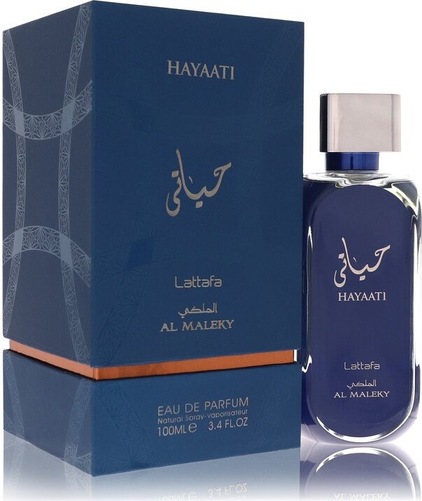 2pcs Combo Lattafa Hayaati Al Maleky by Lattafa Eau De Parfum Spray 3.4 oz Men