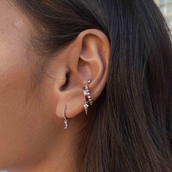 ASTRID & MIYU Mystic Spike Ear Cuff in Rose Gold ShopStyle Jewellery