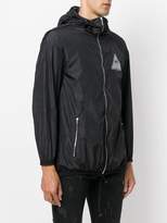 Thumbnail for your product : Palm Angels logo print windbreaker jacket