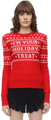 Philosophy di Lorenzo Serafini Holiday Treat Virgin Wool Knit Sweater