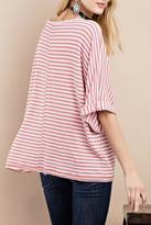 Thumbnail for your product : Easel Striped Oversized Top