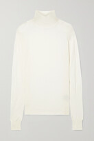 Thumbnail for your product : Joseph Cashair Cashmere Turtleneck Sweater - Ivory