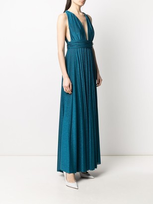 Pinko Crystal Button Gown