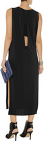 Thumbnail for your product : Helmut Lang Layered cutout jersey midi dress