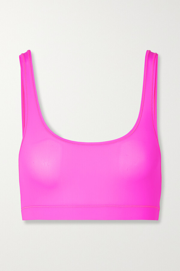 SKIMS Jelly Sheer Bralette Neon Pink ShopStyle Bras