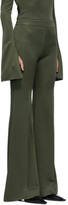 Thumbnail for your product : Kwaidan Editions Khaki Flared Trousers
