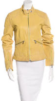 Thumbnail for your product : Dolce & Gabbana Leather Moto Jacket