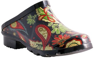 paisley rain boots