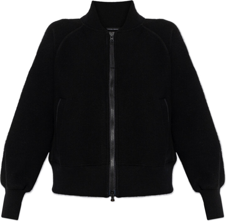 Canada Goose Sweatshirt With Logo Patch  - Black