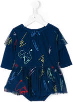 Thumbnail for your product : Stella McCartney Kids long-sleeved embroidered dress