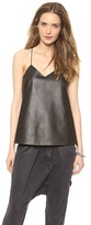 Thumbnail for your product : Tibi Leather Camisole