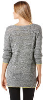 Thumbnail for your product : C&C California Cotton angora mesh sweater