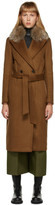 Thumbnail for your product : Mackage Tan Fur Sienna Coat