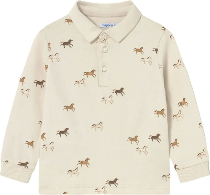 Mayoral Printed Polo Shirt