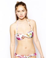 Thumbnail for your product : Cia Maritima La Dolce Vita Twisted Padded Bandeau Top