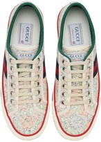 Thumbnail for your product : Gucci 20mm Tennis 1977 Printed Sneakers
