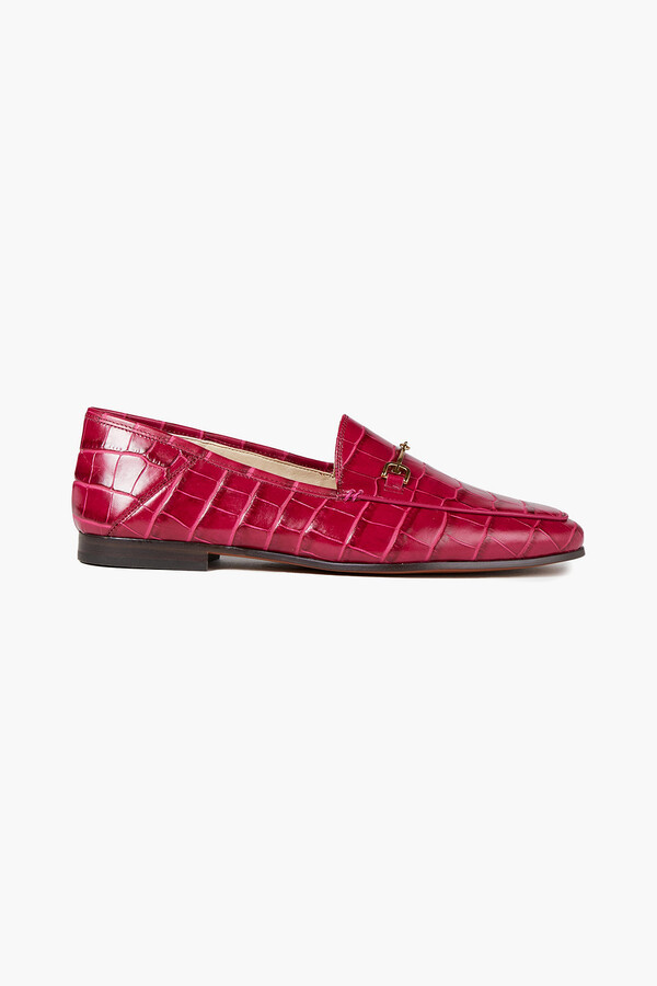 sam edelman croc loafers