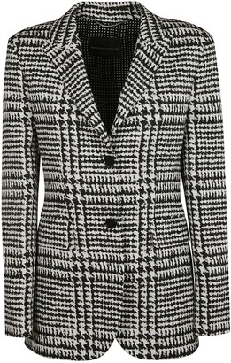 Black And White Checked Blazer | Shop the world's largest collection of  fashion | ShopStyle