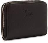 Thumbnail for your product : Christian Louboutin Panettone Spike-embellished Leather Wallet - Mens - Black