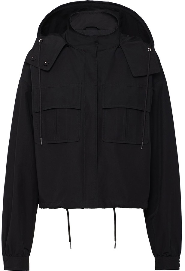 Prada Technical Poplin Jacket ShopStyle