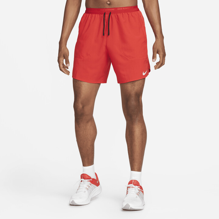 Nike Men's DriFIT Stride 7" Unlined Running Shorts in Red ShopStyle