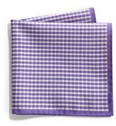 Thumbnail for your product : Saks Fifth Avenue Gingham & Paisley Silk Pocket Square