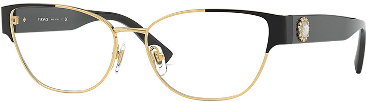 versace eyeglass frames with rhinestones