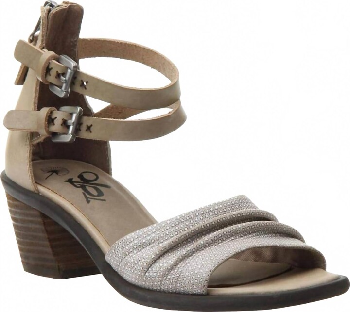 OTBT Women's Boarder Heeled Sandal In Taupe