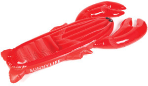 Sunnylife Luxe Lie-On Lobster Float
