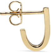 Thumbnail for your product : Melissa Kaye - Izzy Huggie 18-karat Gold Diamond Earrings