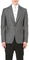 Thumbnail for your product : Vivienne Westwood Checked peak-lapel blazer - for Men