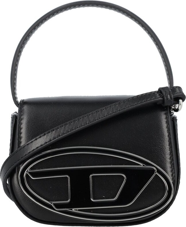 Diesel 1DR XS-Iconic D Logo Plaque Mini Crossbody Bag