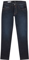 Thumbnail for your product : Replay Anbass Hyperflex dark blue slim-leg jeans