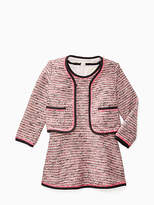 Thumbnail for your product : Kate Spade Toddlers knit tweed jacket