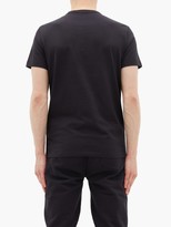 Thumbnail for your product : Moncler Maglia Logo-print Cotton T-shirt - Navy