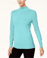 Thumbnail for your product : Karen Scott Mock-Neck Sweater, Created for Macy's